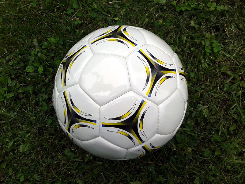Top Down Image of Soccer Ball